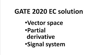 Gate 2020 EC solution | clearing concepts