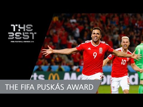 Hal Robson-Kanu Goal | FIFA Puskas Award 2016 Nominee