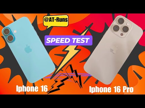 Apple Iphone 16 Pro Vs. 16 | Speed Test | Is A18 better than A18 Pro ...