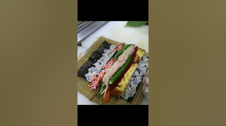 하루 100줄만 파는데 3일전 예약 마감인 김밥집?! 독특한 재료와 비법 Korean street food