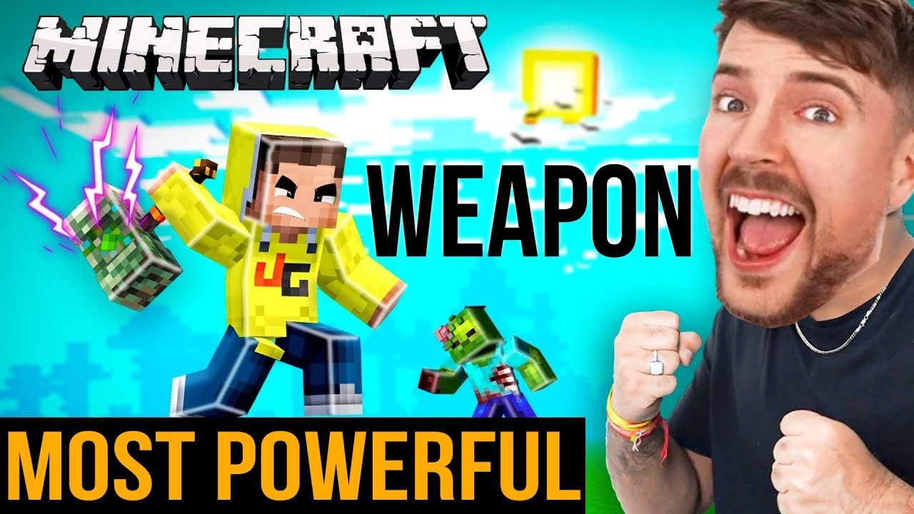 I FOUND THE MOST POWERFUL WEAPON | MINECRAFT GAMEPLAY - YouTube