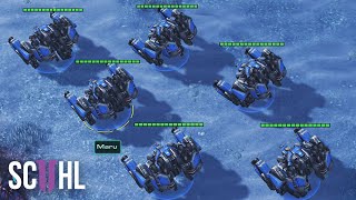 Maru's MASS THOR PUSH - Starcraft 2: Maru vs. Ragnarok