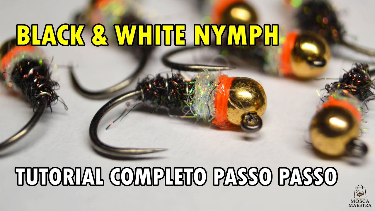 Nymph Black & White - Fly Tying Tutorial