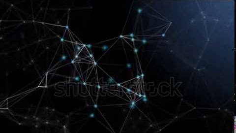 stock footage plexus fantasy abstract technology and engineering background with original organic mo