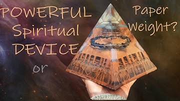 The Resin Arts: ORGONITE PYRAMID with Copper & Iron powder