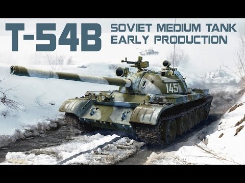 Video: MiniArt 37011 sovětský střední tank T-54B s interiérem (1/35)