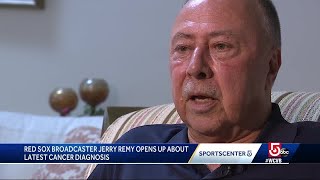 Red Sox broadcaster Jerry Remy says he will fight to beat cancer again