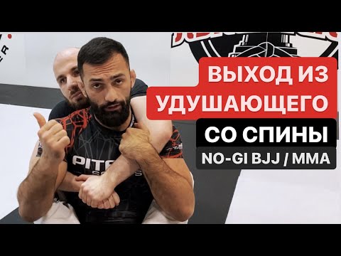 Видео: Не дай себя задушить! Выходы из удушек со спины для БЖЖ, ММА