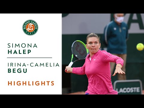 Simona Halep vs Irina-Camelia Begu - Round 2 Highlights I Roland-Garros 2020