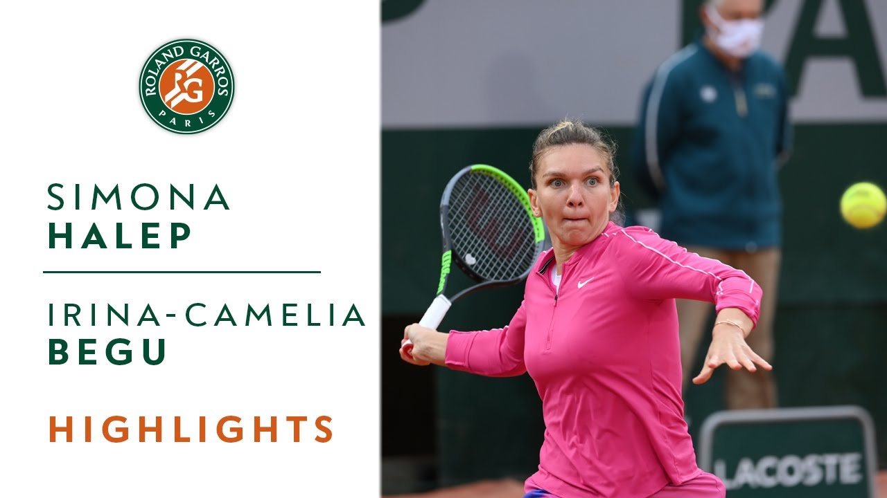 Simona Halep vs Irina-Camelia Begu - Round 2 Highlights I Roland-Garros 2020