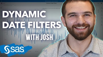 SAS Tutorial | Dynamic Date Filters in SAS Visual Analytics on SAS Viya