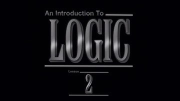 Logic: 2. Evasions (Cont); Syllogisms; Propositions