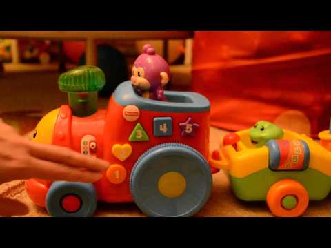 Паравозик ученого щенка Fisher Price