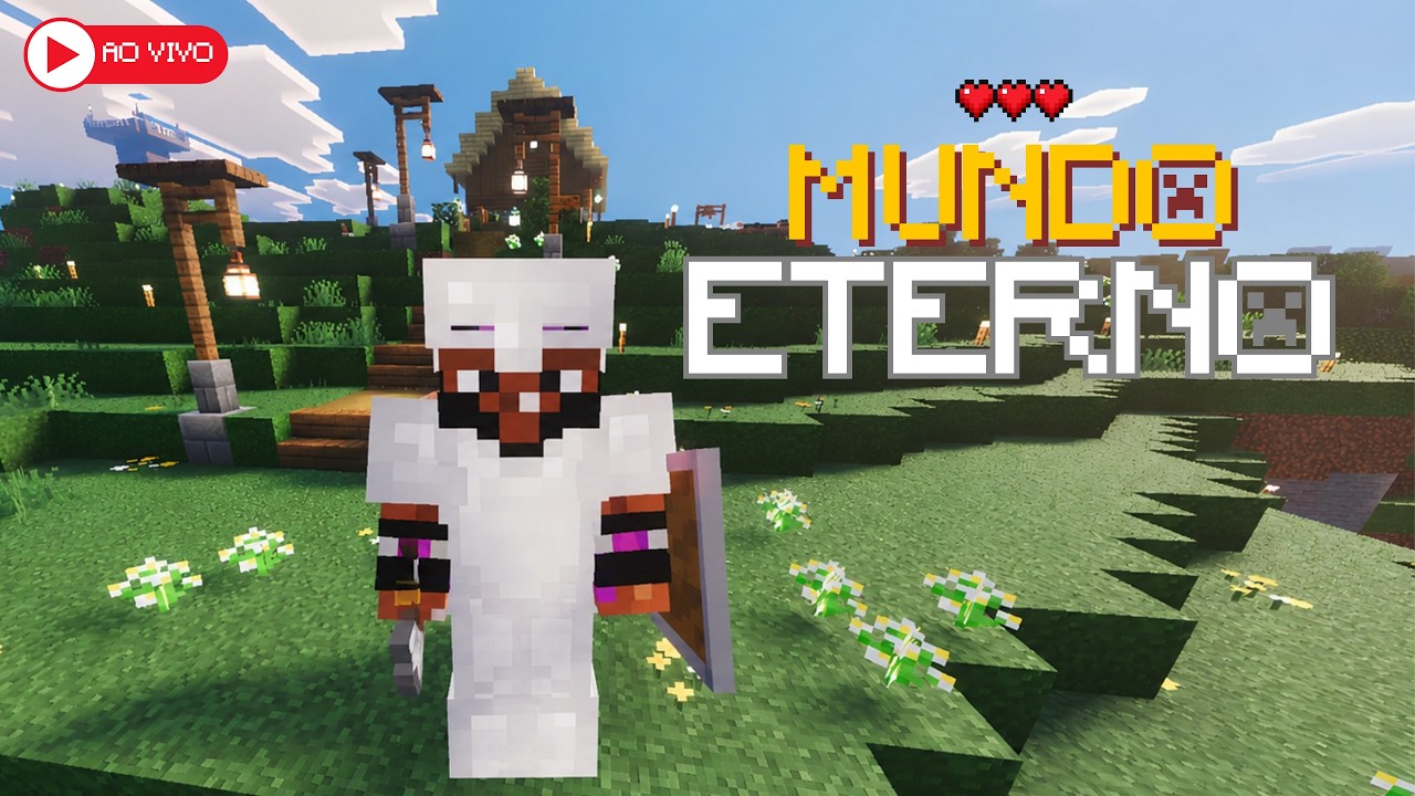 🔴 AO VIVO! NOVAS CONSTRUÇÕES NO MEU MUNDO 🏠⛏️ | MINECRAFT BEDROCK | XPHELIP GAMEPLAY