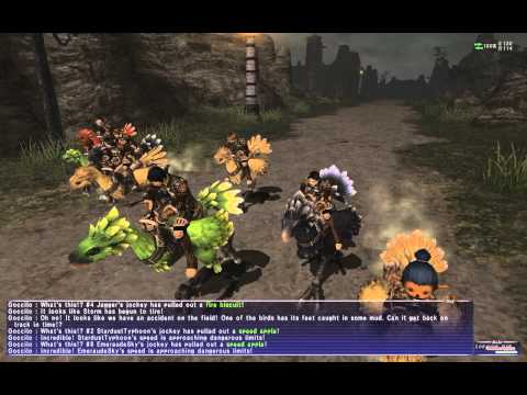 Chocobo racing チョコボレース C2 Chocobo Race (No. 130734) - the race