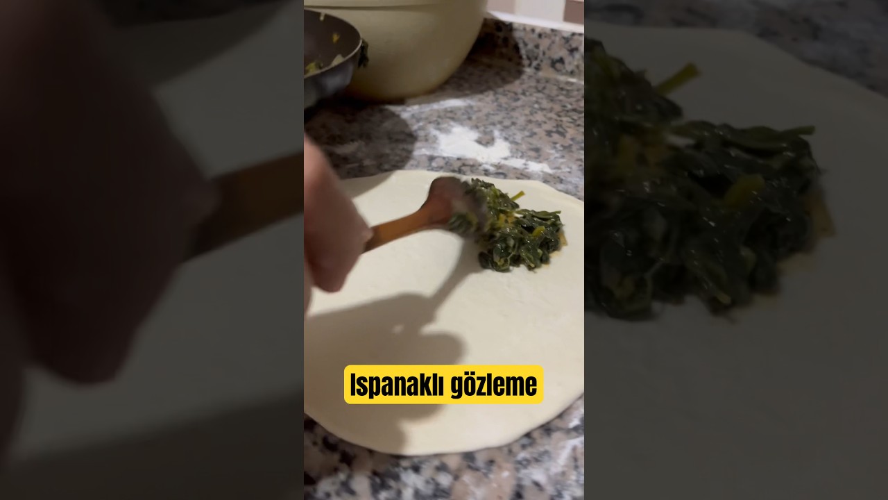 Ispanaklı gözleme #yemektarifleri #kahvaltı #gözleme