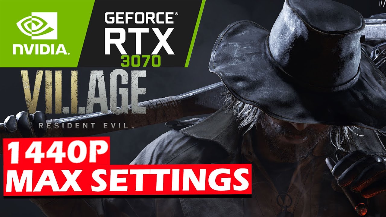 Resident Evil Village | RTX 3070 | i5 10400F | 1440p | Максимальные настройки
