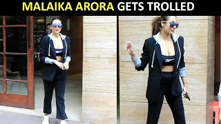 Malaika Aroras Jacket Over Sports Bra Look Fails To Impress Netizens