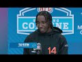 Best of wide receivers and tight ends sound | 2025 NFL Scouting Combine