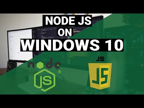 How to install Node Js on Windows 10 in 2021