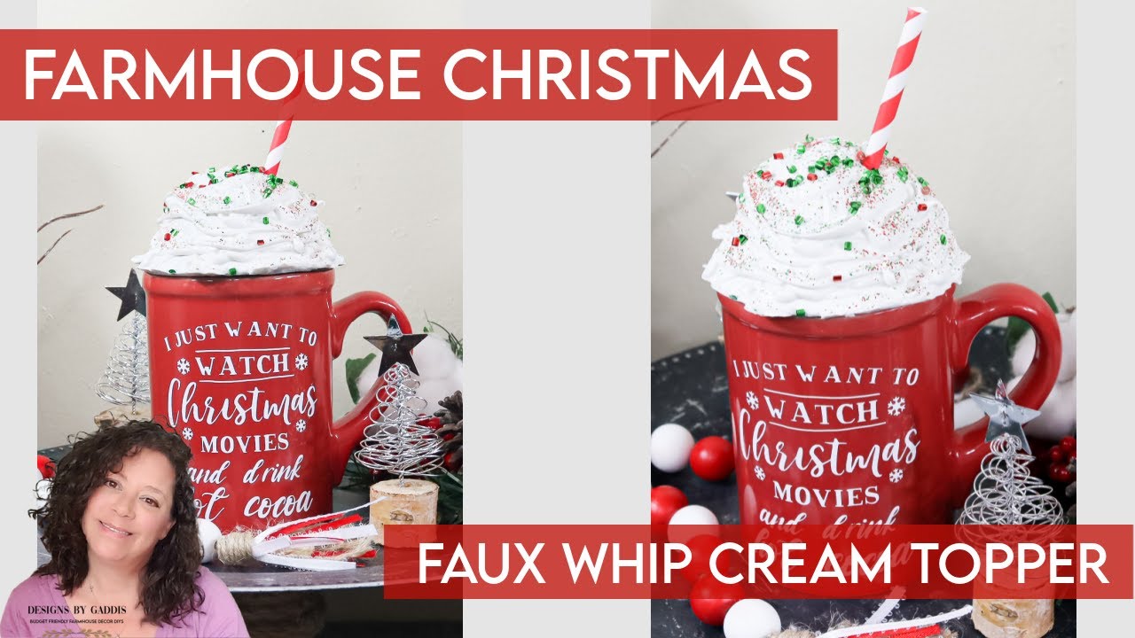 My Cozy Cap™ Hot Fudge Sundae Faux Whip Mug Toppers