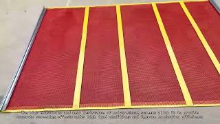 Polyurethane Tension Screen Mesh for Vibrating Screening Equipment