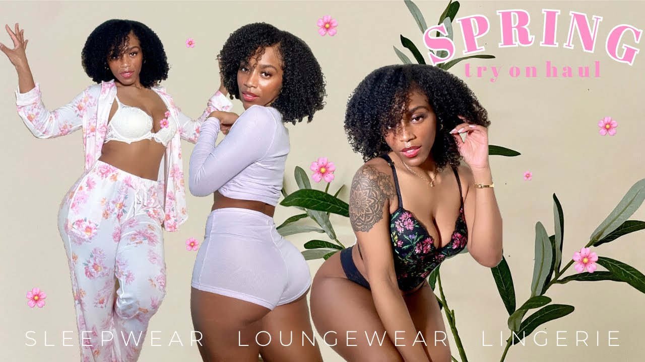 SPRING TRY ON HAUL, SLEEPWEAR, LOUNGEWEAR, & LINGERIE