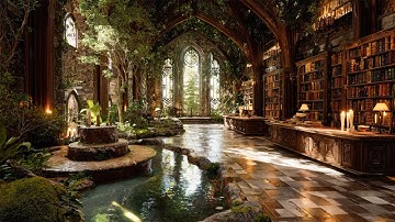 Enchanted Library Noises: Medieval Music for Deep Focus and Introspection