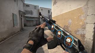 CSGO dust2 5kills clutch