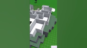 POV you’re in the middle of building a mountain house in bloxburg #roblox