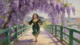 Art Reverie  | Why She Finally Smiled Mona Lisa in Monet’s Garden | 4K