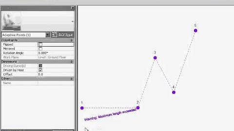 Revit adaptive component Escape Path.avi