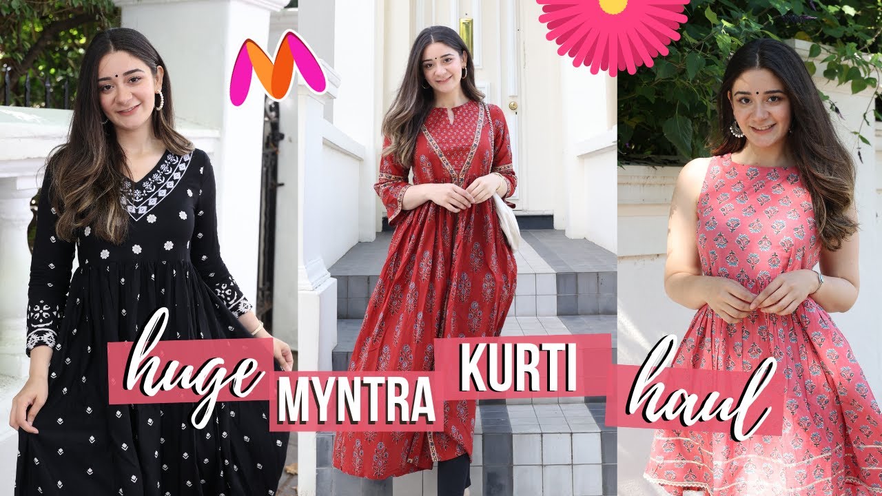 Pink Kurtas - Buy Trendy Pink Kurtas Online in India | Myntra