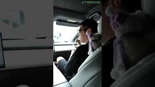 Driving X-Peng P7 To Pick Up American Client To Our Factory From Airport