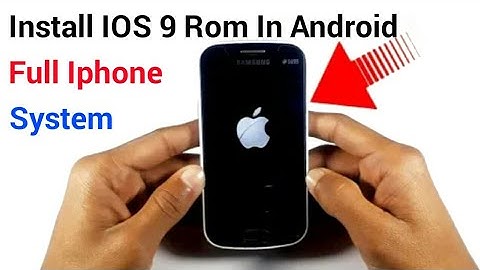 Install IOS 9 In Android Phones 2020