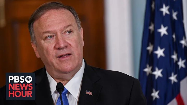 WATCH LIVE: Pompeo holds news conference on coronavirus response
