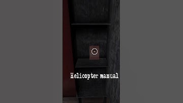 Finding helicopter 🚁 manual in Granny 2
