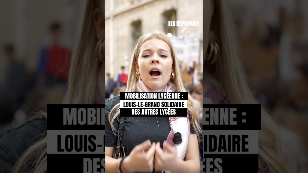 Mobilisation lycéenne : Louis-le-Grand en soutien aux autres lycées