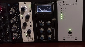 SSL Bus Compressor in action