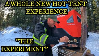 FIRST SNOW, COLD TEMPS & WINTER TENTING 🏕️...with a 🔥'HOT TWIST'🔥 - 👉'THE EXPERIMENT' (Diesel Heat) by Chuck Porter - Everything Outdoors 20,812 views 5 months ago 19 minutes