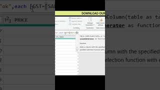 Power Query Tips & Tricks | Add Two Column in Power at once | M Function