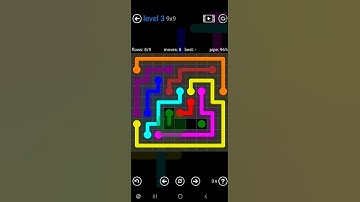 How To Solve Flow Free Bonus Pack Level 3 9x9 Board Hard Walk Through Solution Walkthrough