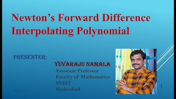 Interpolation II Newton