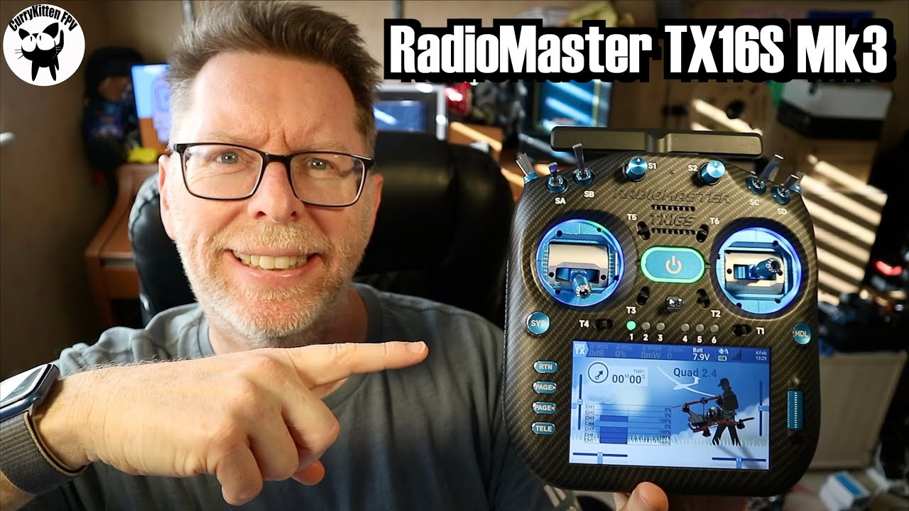 RadioMaster TX16 Mk3. Обзор и сравнение размеров.