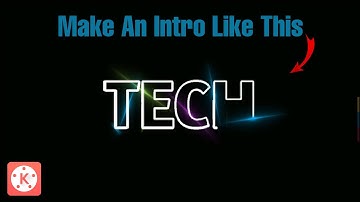 How To Make Cool Lighting Text Intro | Kinemaster Tutorial | Arsal Tech