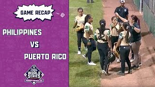 Game Highlights: Philippines defeats Puerto Rico | Senior League Softball World Series screenshot 3