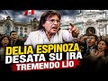 DELIA ESPINOZA DESATA SU IRA TREMENDO LÍO | NOTICIAS DE PERÚ