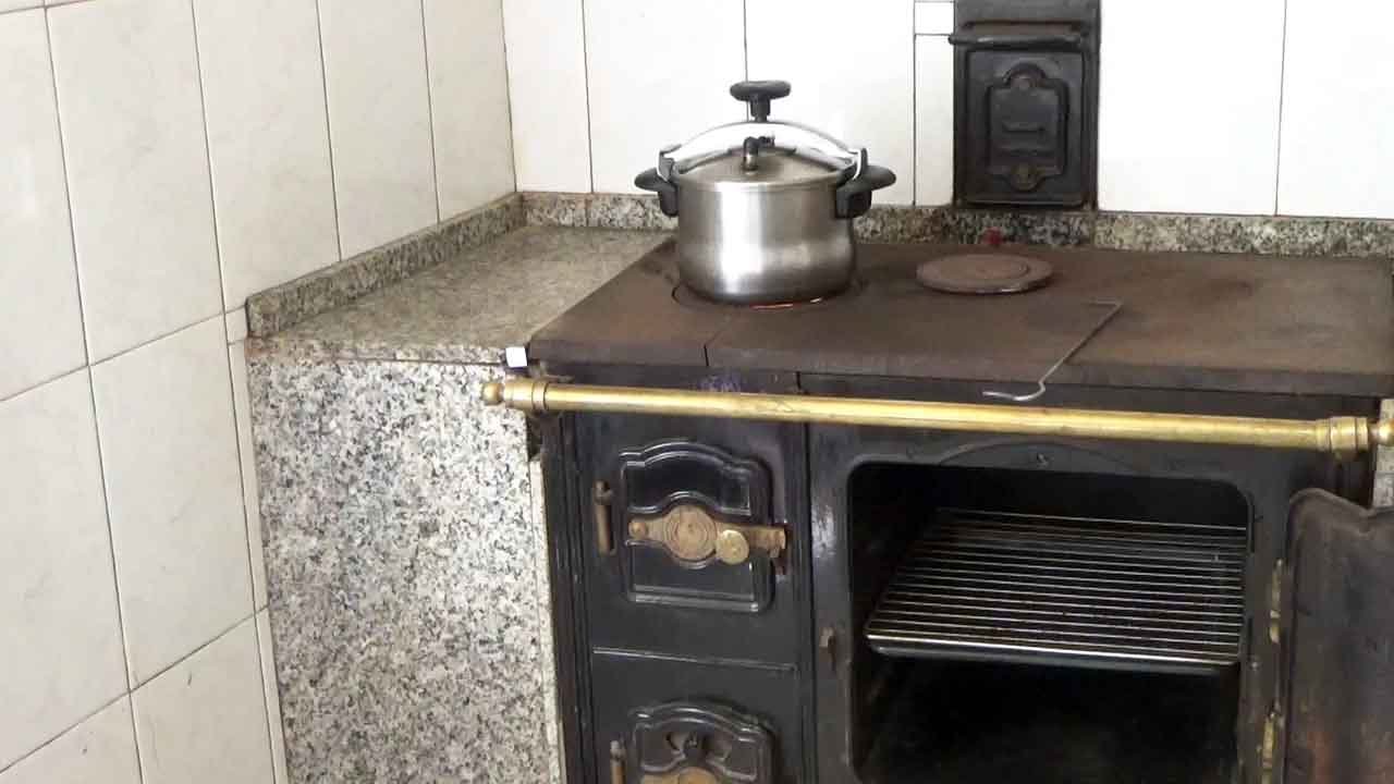 cocina de leña gallega