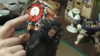 Halloween Altered Bottle
