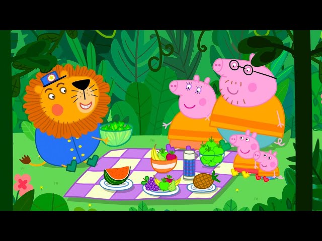 Picnic In The Rainforest 🌴 | Peppa Pig Official Full Episodes class=